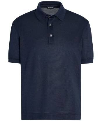 Short Sleeve Silk Polo Shirt la chaussure