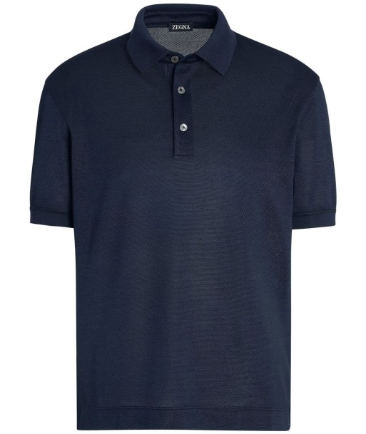 Short Sleeve Silk Polo Shirt la chaussure