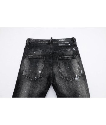 DSQ2 Urban Rebel Distressed Skinny Jeans Pour