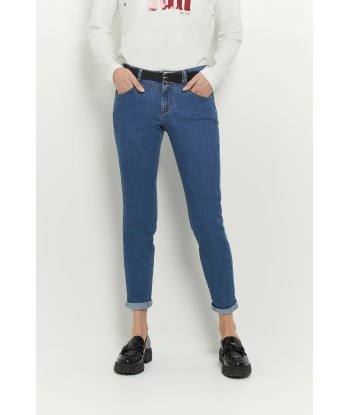 LE INDI - Jean slim medium wash 7/8ème effet push up des créatures d'habitude