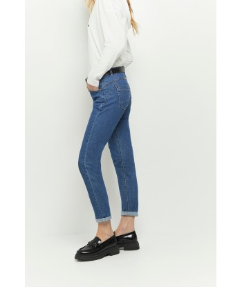 LE INDI - Jean slim medium wash 7/8ème effet push up des créatures d'habitude