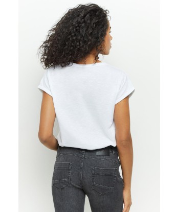 LE INDI - Jean slim gris chiné 7/8ème effet push up acheter en ligne