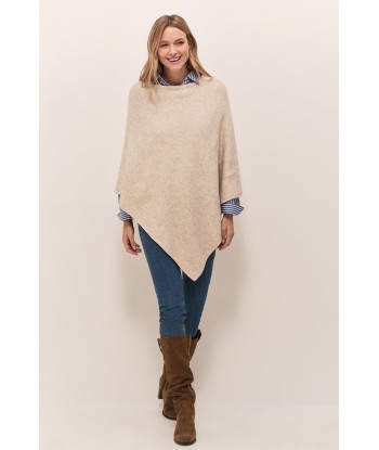 ALAMO - Poncho ivoire en tricot en ligne