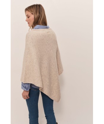 ALAMO - Poncho ivoire en tricot en ligne