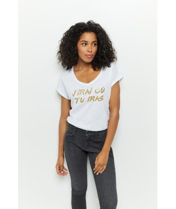 MUSE - T-shirt blanc manches courtes de votre