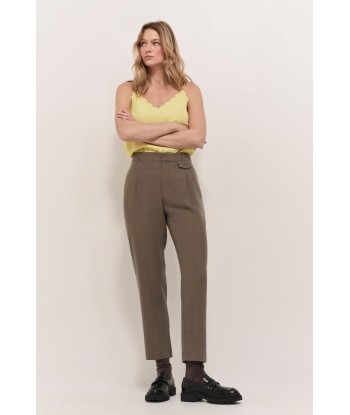 PACHA - Pantalon de costume vétiver en Lyocell® votre restaurant rapide dans 