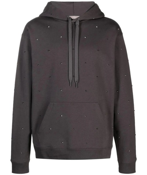 Rockstud Cotton Hoodie de pas cher