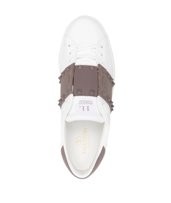 Rockstud Untitled Leather Sneakers commande en ligne