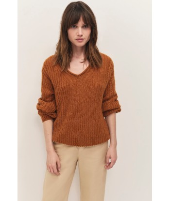 TING - Pull cashew nuts tricot fantaisie détails lurex Paris Déstockage Promo