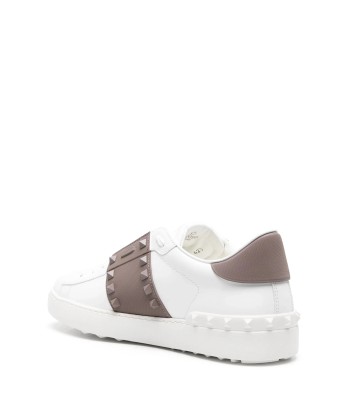 Rockstud Untitled Leather Sneakers commande en ligne