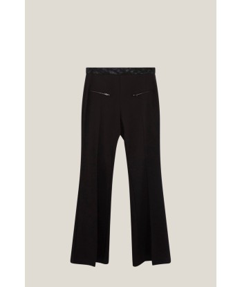 PROSPER - Pantalon de costume noire forme bootcut Fin de série