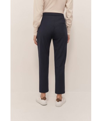 PASSY - Pantalon de costume marine néo-carotte 7/8e à rayures tennis du meilleur 