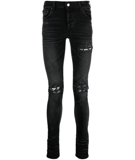 Ripped Detailing Skinny Jeans la livraison gratuite