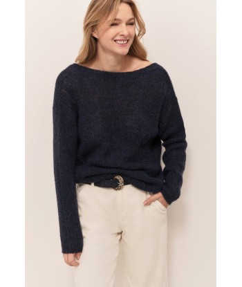 THILO  - Cardigan marine tricot fantaisie Voir les baskets