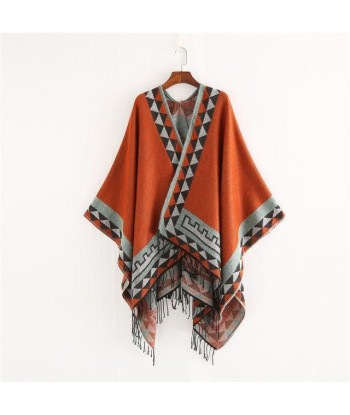 Poncho Indien Orange une grave pollution 