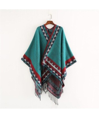 Poncho Indien Vert Menthe du meilleur 