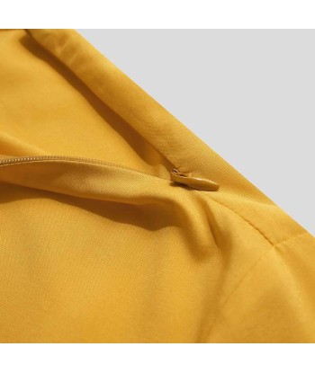 Kurta Indien Coupé Jaune vente chaude votre 