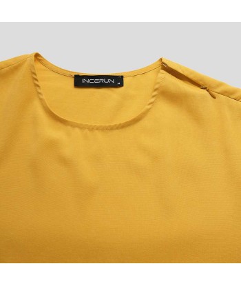 Kurta Indien Coupé Jaune vente chaude votre 