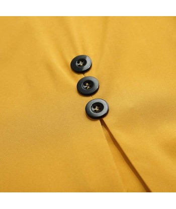 Kurta Indien Coupé Jaune vente chaude votre 