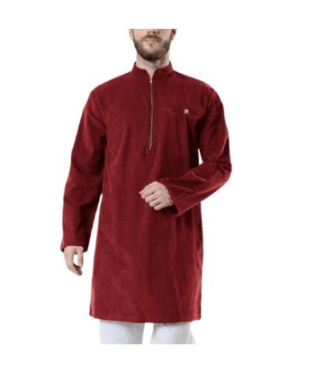 Kurta Indien Amar Rouge sur le site 