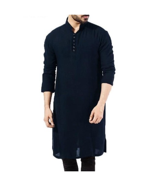 Kurta Indien Anil Noir livraison et retour toujours gratuits