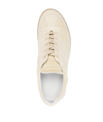 Replica Panelled Leather Sneakers de France