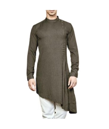 Sherwani Indien Classique Kaki du meilleur 