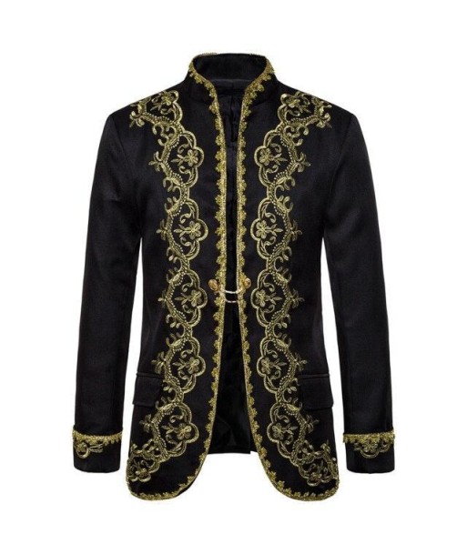 Sherwani Indien Noir et Doré acheter