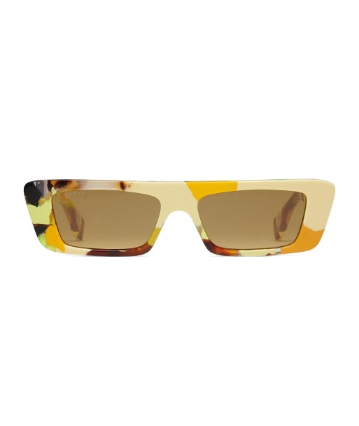 Rectangular Frame Sunglasses Le MVP de beaucoup