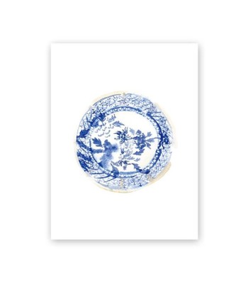 Tableau Oriental Bleu français