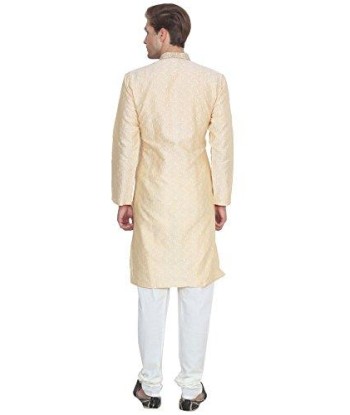 Chemise Kurta Homme Blanc pas cheres