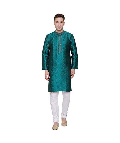 Kurta Homme Cyan meilleur choix