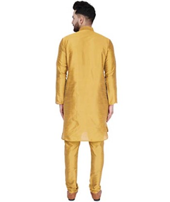 Kurta Homme Soirée Jaune 2024