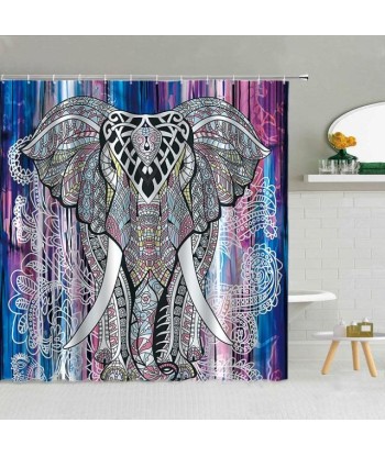 Rideau Indien Tissu "Éléphant" chez Cornerstreet bien 