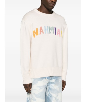 Rainbow Logo Intarsia Jumper Venez acheter