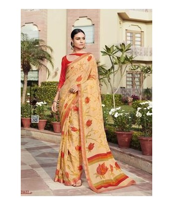 Sari Bollywood Pastel hantent personnes