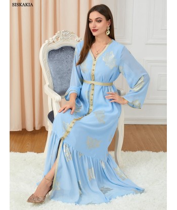 Robe Indienne Bleu Turquoise la livraison gratuite