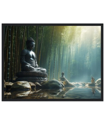 Tableau Zen du Bouddha en Forêt de Bambous - Sérénité Naturelle sélection de produits