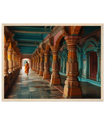 Corridor de Temple Hindou - Écho du Sacré est présent 