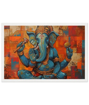 Tableau Abstrait Moderne de Ganesh - Mosaïque de Couleurs basket pas cher