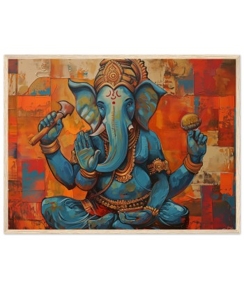 Tableau Abstrait Moderne de Ganesh - Mosaïque de Couleurs basket pas cher