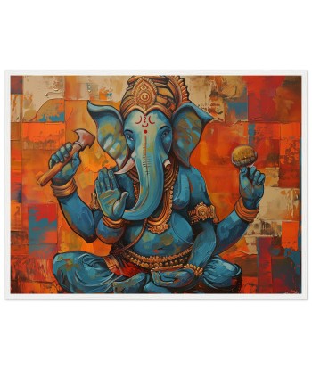 Tableau Abstrait Moderne de Ganesh - Mosaïque de Couleurs basket pas cher