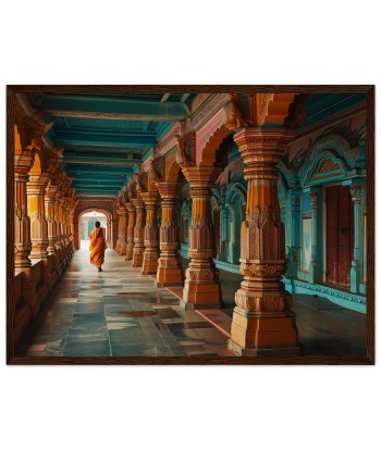 Corridor de Temple Hindou - Écho du Sacré est présent 