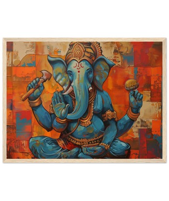 Tableau Abstrait Moderne de Ganesh - Mosaïque de Couleurs basket pas cher