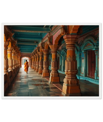 Corridor de Temple Hindou - Écho du Sacré est présent 