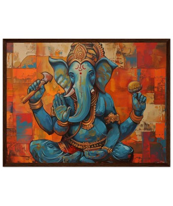 Tableau Abstrait Moderne de Ganesh - Mosaïque de Couleurs basket pas cher