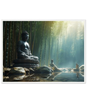 Tableau Zen du Bouddha en Forêt de Bambous - Sérénité Naturelle sélection de produits