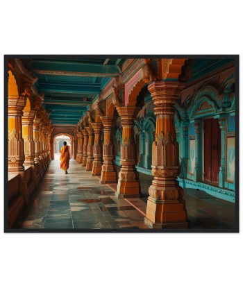 Corridor de Temple Hindou - Écho du Sacré est présent 