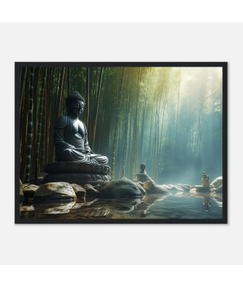 Tableau Zen du Bouddha en Forêt de Bambous - Sérénité Naturelle sélection de produits