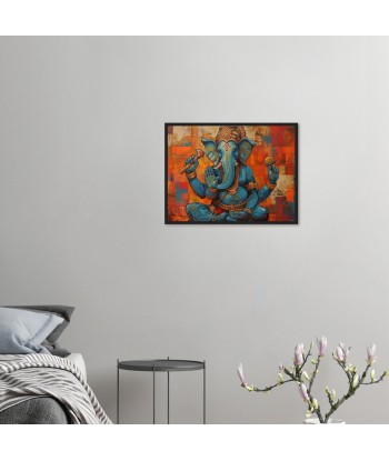 Tableau Abstrait Moderne de Ganesh - Mosaïque de Couleurs basket pas cher